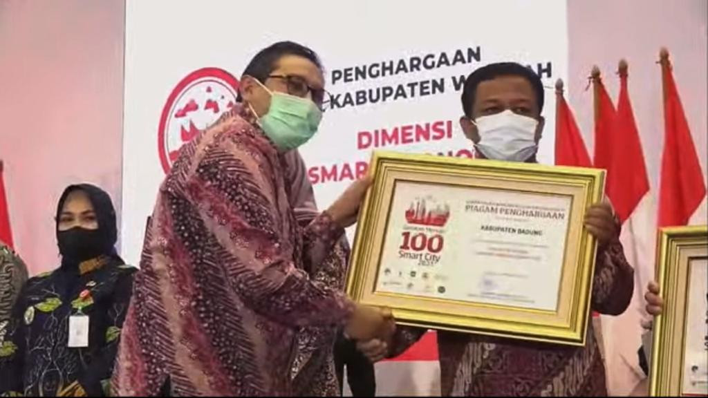 Badung Raih Penghargaan Terbaik Untuk Dimensi Smart Economy dari Kementerian Komunikasi dan Informatika Republik Indonesia